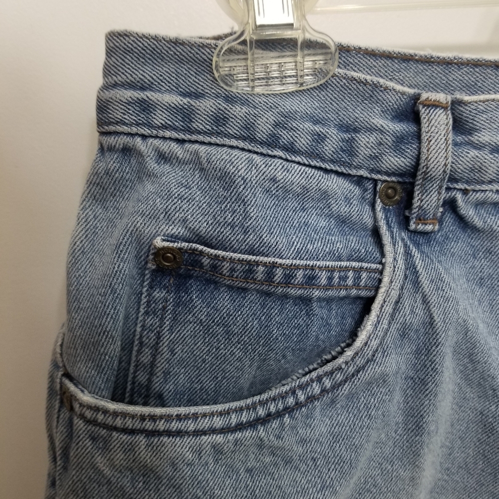 VGUC blue jean shorts - Picture 2 of 7